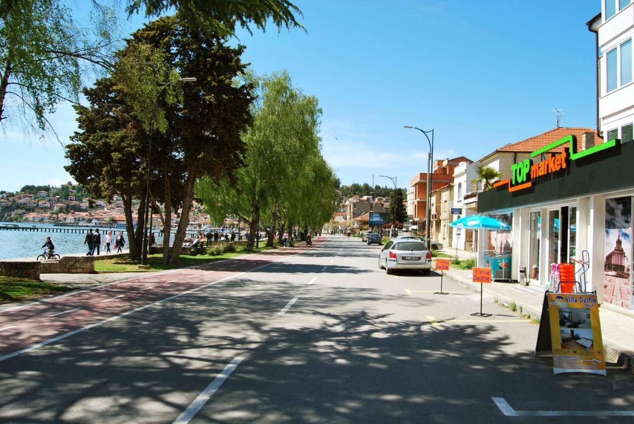 Vila Delfin Ohrid Kültér fotó